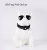 Apple AirTag Pet Collar - Leather Pet Collar with AirTag Holder - Stylish & Secure