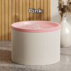 Ceramic Cat Water Fountain with Flowing, Silent, and Circulating Filtration