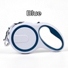 Dual-Color Automatic Retractable Dog Leash-blue
