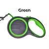 Dual-Color Automatic Retractable Dog Leash=green