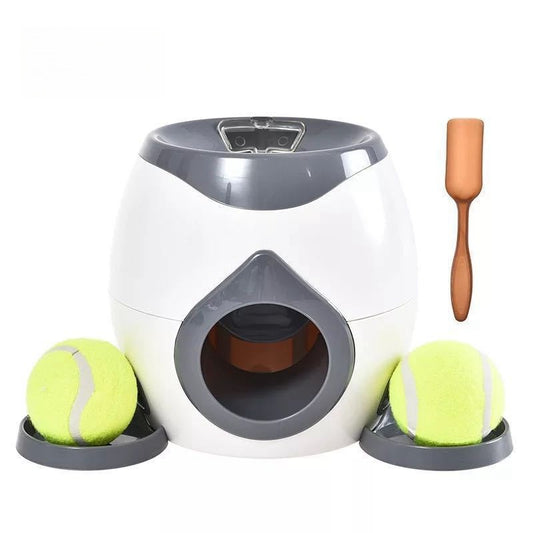 Interactive Indoor Tennis Ball Treat Dispenser for Pets