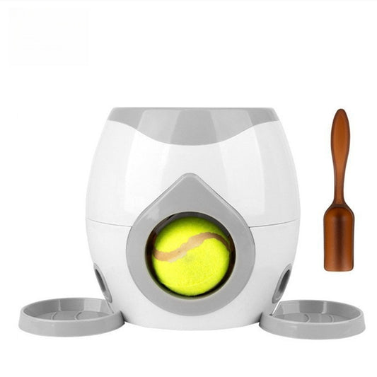 Interactive Indoor Tennis Ball Treat Dispenser for Pets