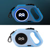 Luminous Fur-ture Collection-Night Explorer for the leash-blue