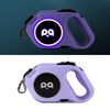 Luminous Fur-ture Collection-Night Explorer for the leash-purple