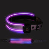 Luminous Fur-ture Collection-Night Guardian for the collar-Light Purple Gradient